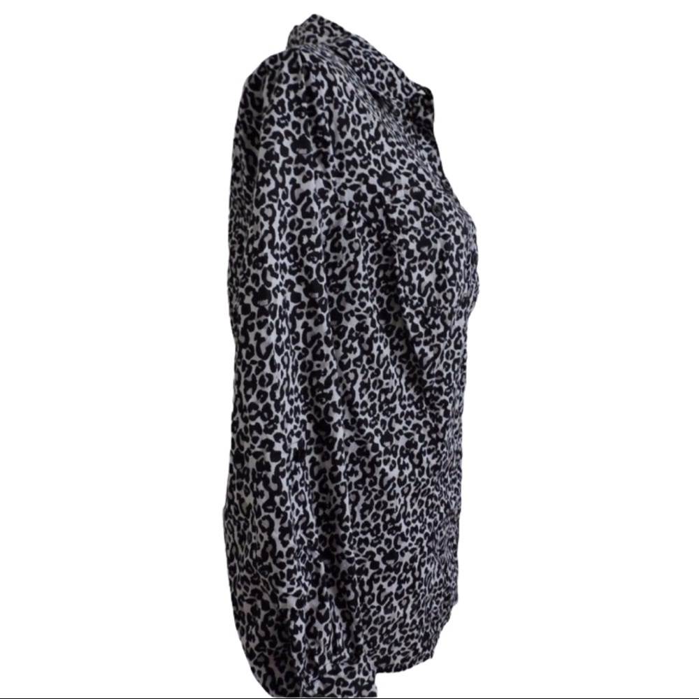 Style & Co Button Down Animal Print Shirt 16W - Picture 3 of 8